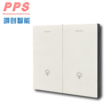 PLC双键控制面板带继电器